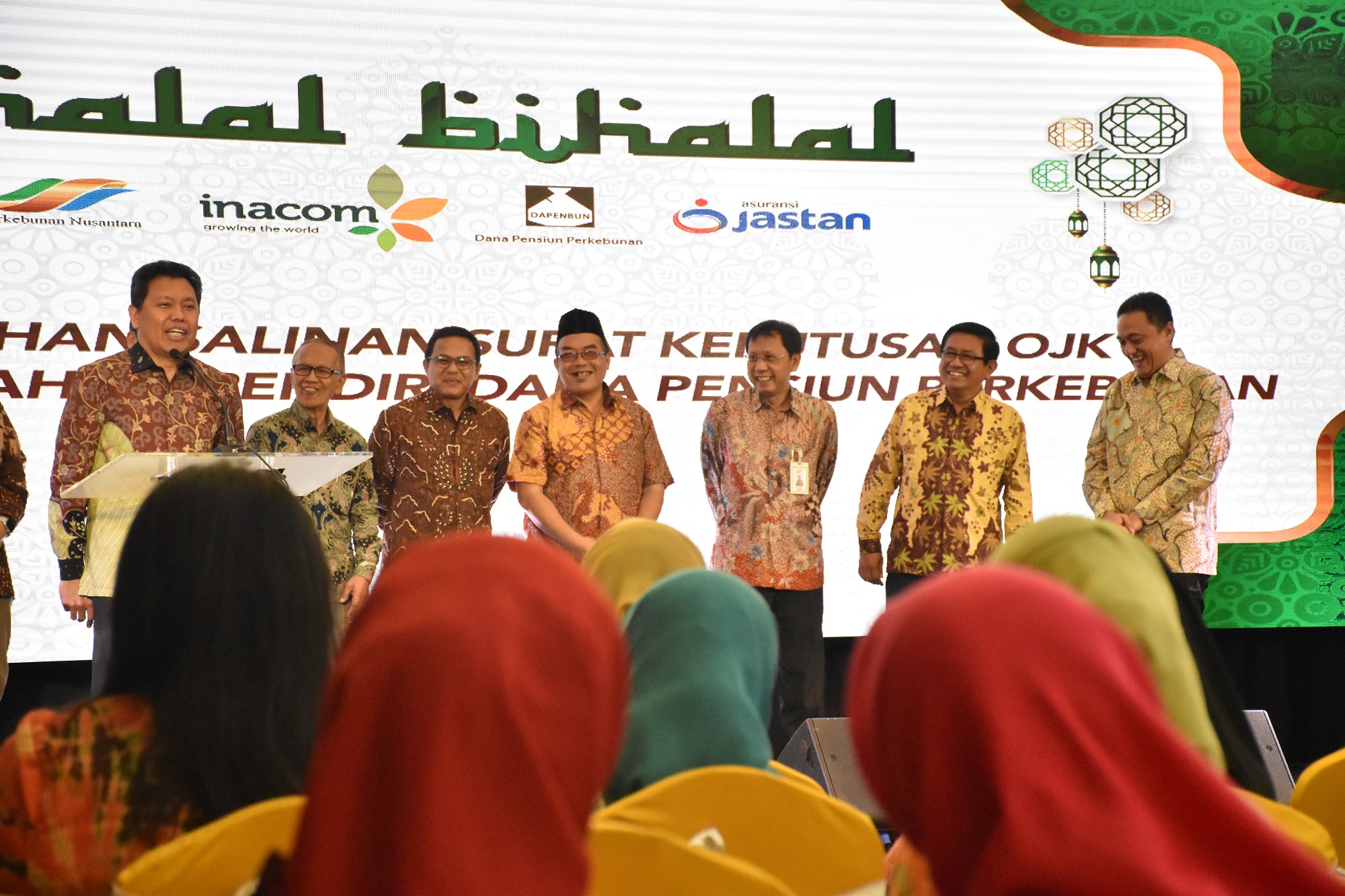 Halal Bi-Halal Bersama Inacom, DAPENBUN, Jastan, dan Holding Perkebunan PTPN 3 Persero